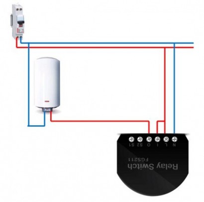 Gestion d'un Chauffe-eau avec un relais 1 Charge Fibaro et une eedomus